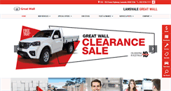 Desktop Screenshot of lansvalegreatwall.com.au